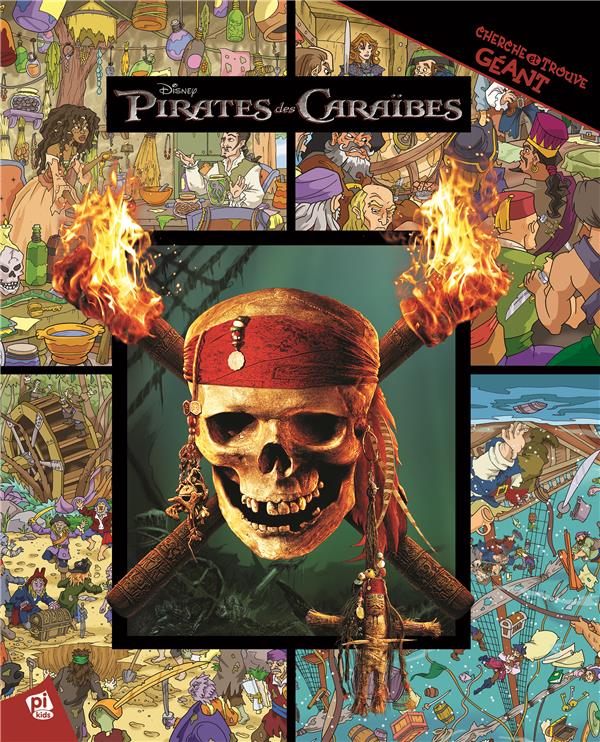 PIRATES DES CARAIBES - CHERCHE ET TROUVE GEANT