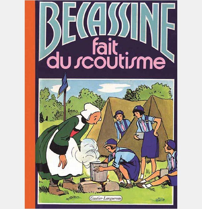 BECASSINE FAIT DU SCOUTISME