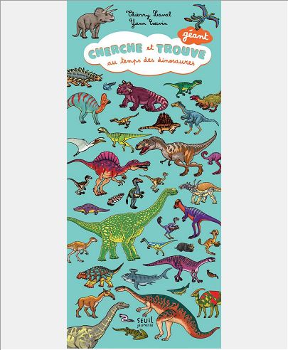 CHERCHE ET TROUVE GEANT AU TEMPS DES DINOSAURES
