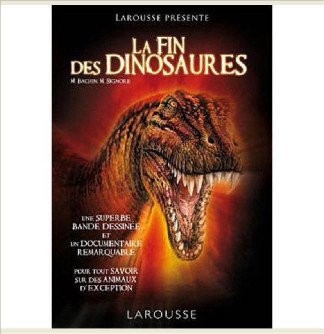 LA FIN DES DINOSAURES