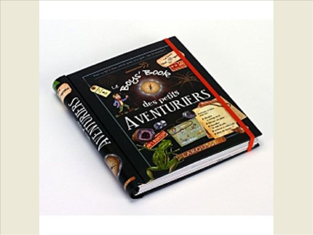 LE BOYS' BOOK DES PETITS AVENTURIERS