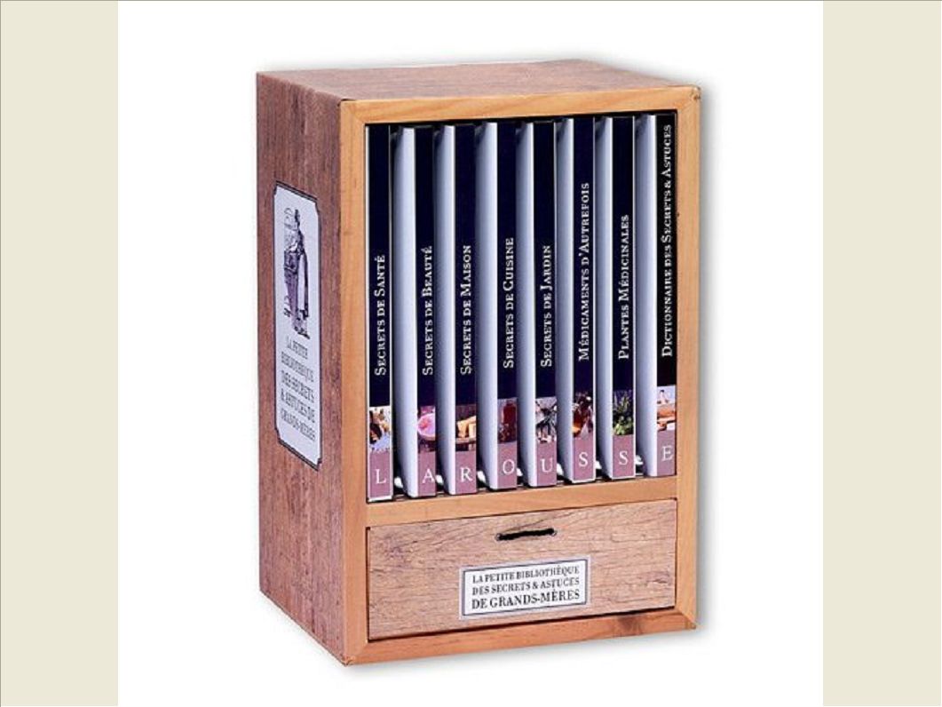 LA PETITE BIBLIOTHEQUE DES SECRETS ET ASTUCES DE GRANDS-MERES