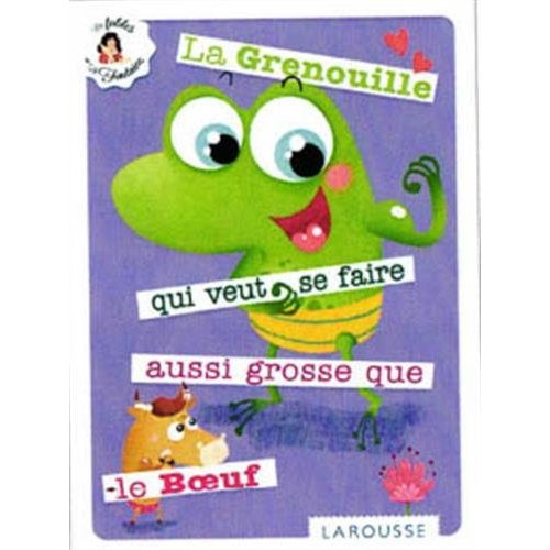 LA GRENOUILLE QUI SE VEUT FAIRE AUSSI GROSSE QUE LE BOEUF