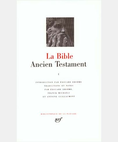 LA BIBLE - VOL01 - ANCIEN TESTAMENT