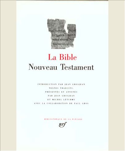 LA BIBLE - NOUVEAU TESTAMENT