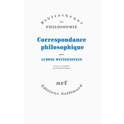 CORRESPONDANCE PHILOSOPHIQUE