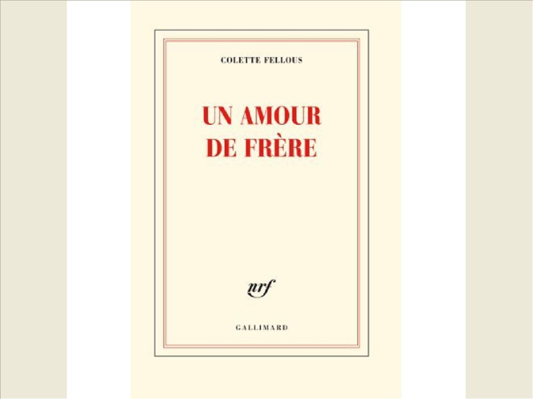 UN AMOUR DE FRERE