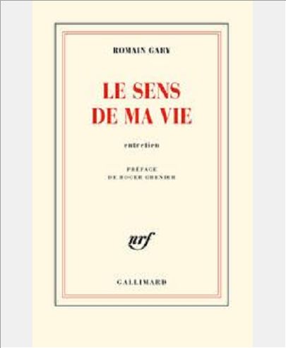 LE SENS DE MA VIE - ENTRETIEN