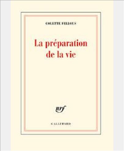LA PREPARATION DE LA VIE