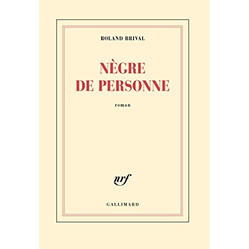 NEGRE DE PERSONNE