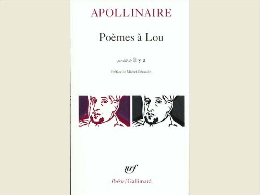 POEMES A LOU / IL Y A