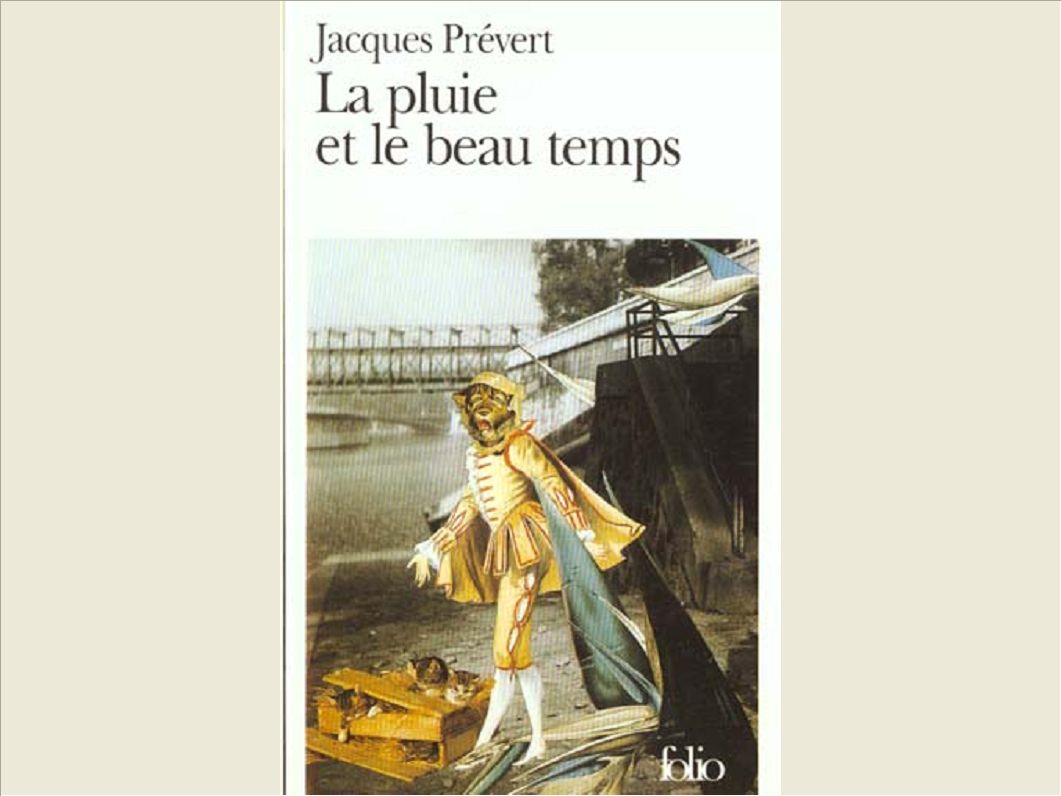 LA PLUIE ET LE BEAU TEMPS