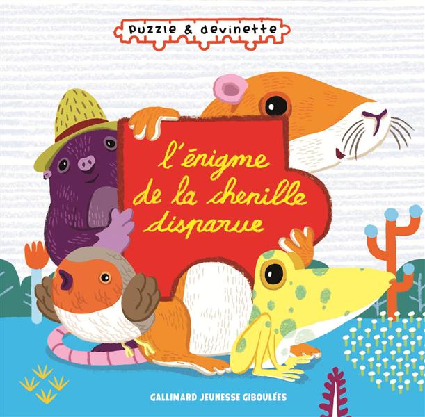 L'ENIGME DE LA CHENILLE DISPARUE - PUZZLE ET DEVINETTE