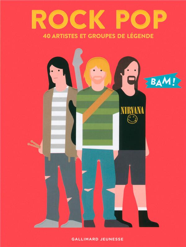 ROCK POP - 40 ARTISTES ET GROUPES DE LEGENDE