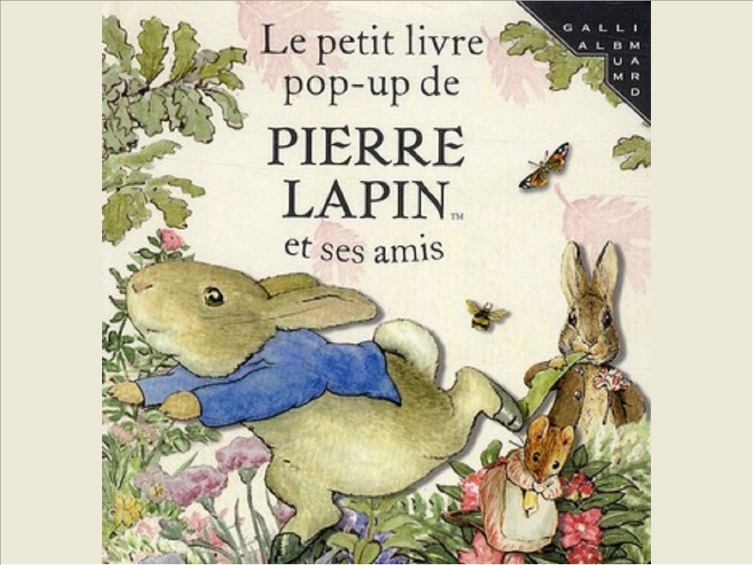 LE PETIT LIVRE POP-UP DE PIERRE LAPIN ET SES AMIS