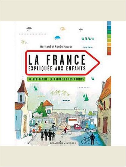 LA FRANCE EXPLIQUEE AUX ENFANTS - SA GEOGRAPHIE, LA NATURE ET LES HOMMES