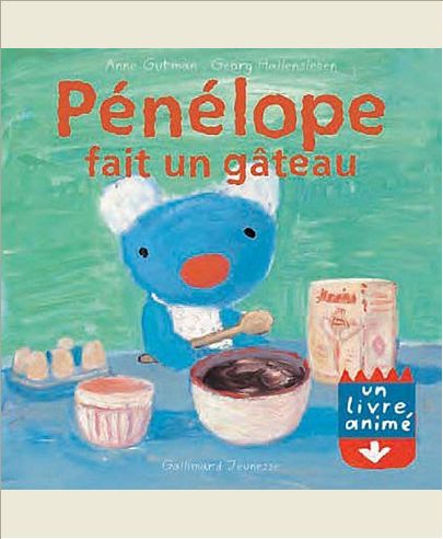 PENELOPE FAIT UN GATEAU