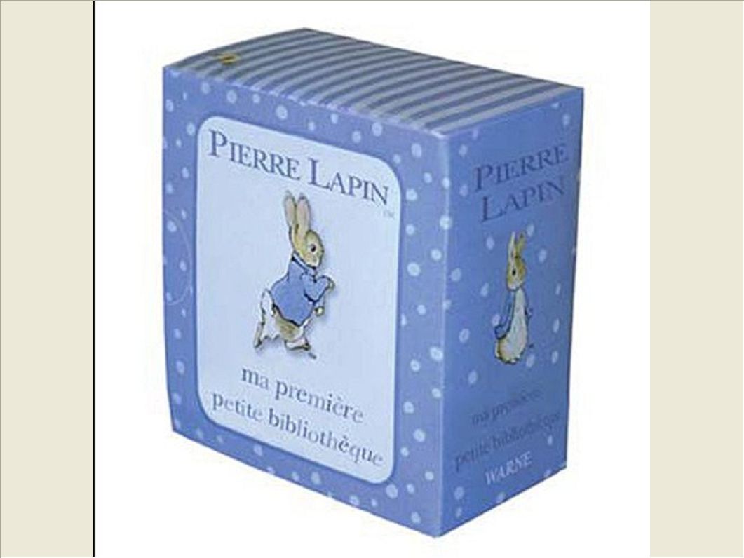 MA PREMIERE PETITE BIBLIOTHEQUE PIERRE LAPIN