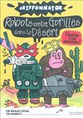 ROBOTS CONTRE GORILLES DANS LE DESERT