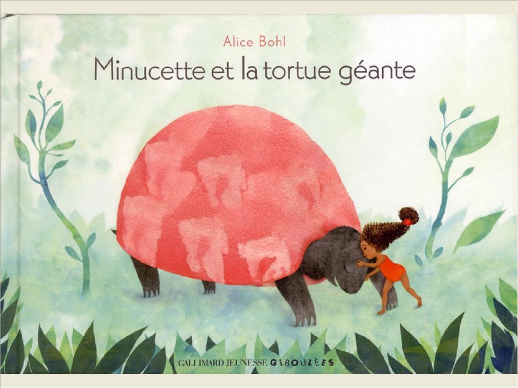 MINUCETTE ET LA TORTUE GEANTE