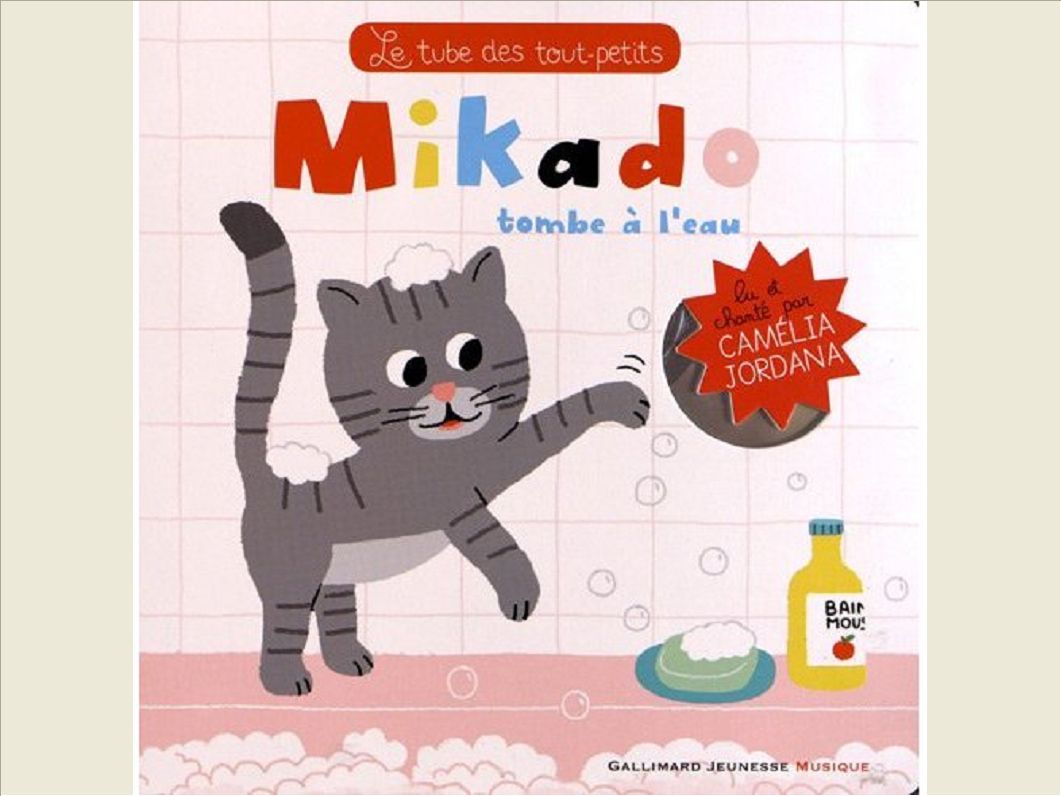 MIKADO TOMBE A L'EAU LIVRE-CD