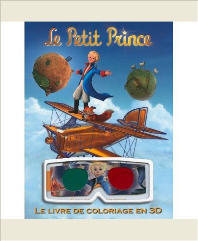 LE PETIT PRINCE - LE LIVRE DE COLORIAGE EN 3D