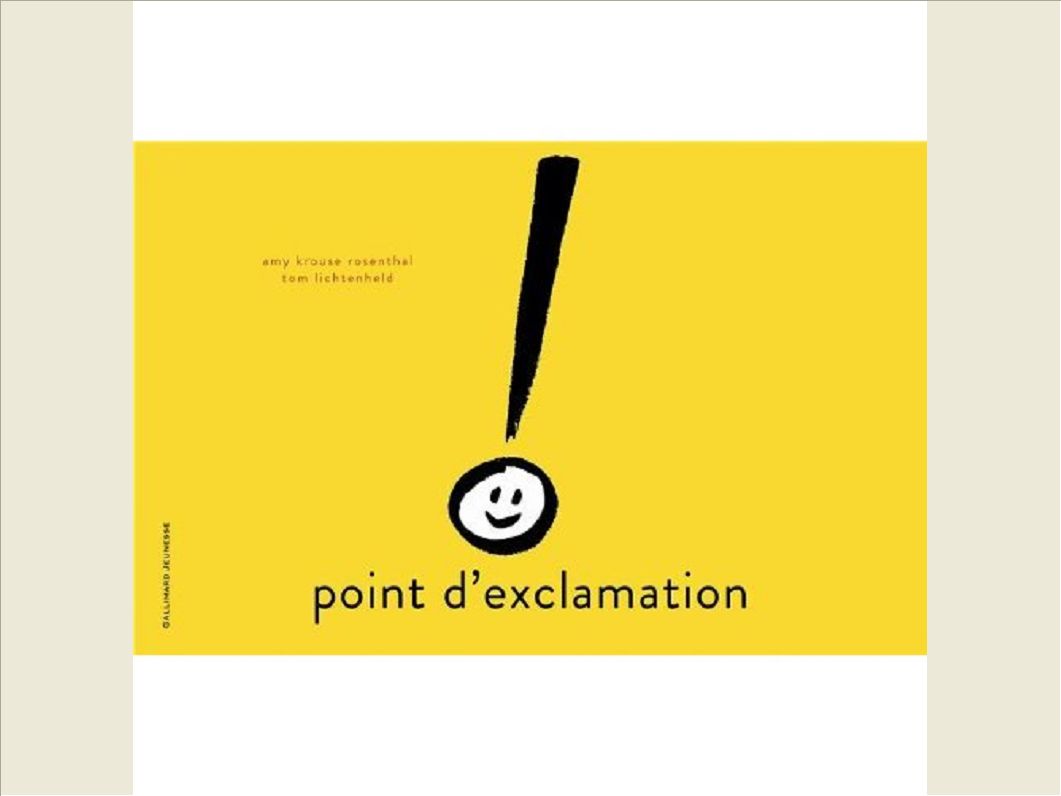 POINT D'EXCLAMATION !