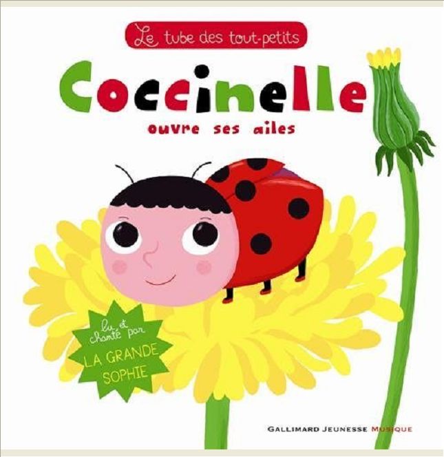 COCCINELLE OUVRE SES AILES LIVRE-CD