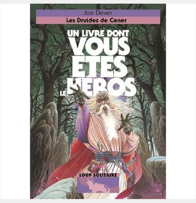 LOUP SOLITAIRE - NOUVELLE PRESENTATION - T13 - LES DRUIDES DE CENER