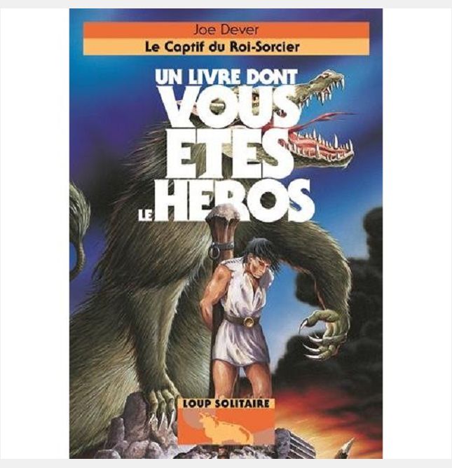 LOUP SOLITAIRE - NOUVELLE PRESENTATION - T14 - LE CAPTIF DU ROI-SORCIER