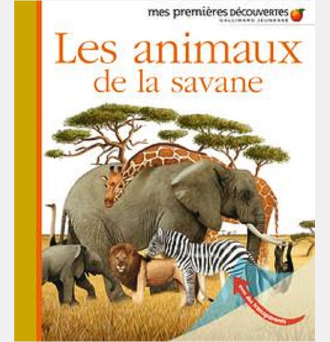 LES ANIMAUX DE LA SAVANE