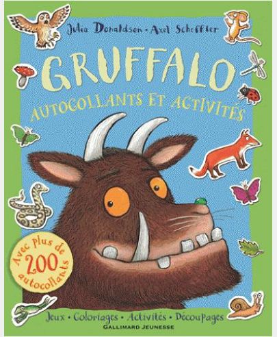 GRUFFALO AUTOCOLLANTS ET ACTIVITES