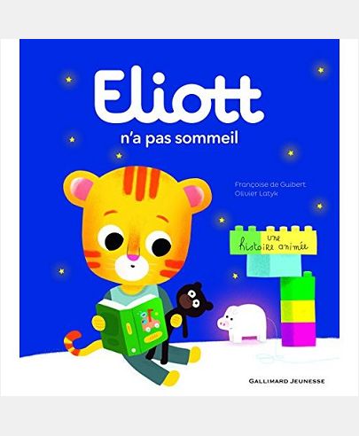 LIVRES ANIMES - T02 - ELIOTT N'A PAS SOMMEIL - ELIOTT 2