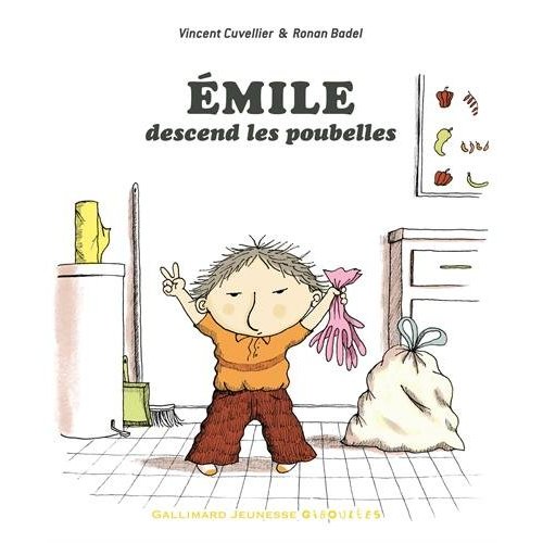 EMILE DESCEND LES POUBELLES