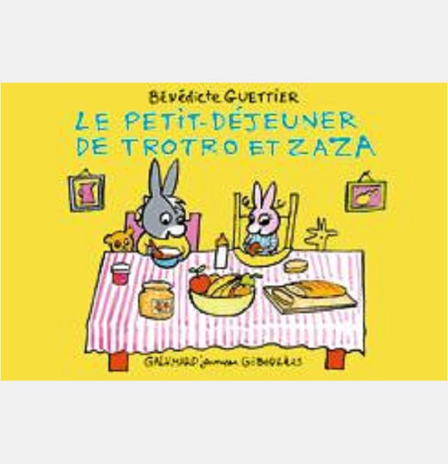 LE PETIT-DEJEUNER DE TROTRO ET ZAZA - C'EST SUPER D'ETRE UN GRAND FRERE
