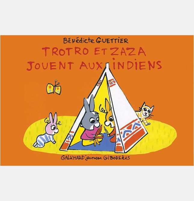 TROTRO ET ZAZA JOUENT AUX INDIENS - C'EST SUPER D'ETRE UN GRAND FRERE