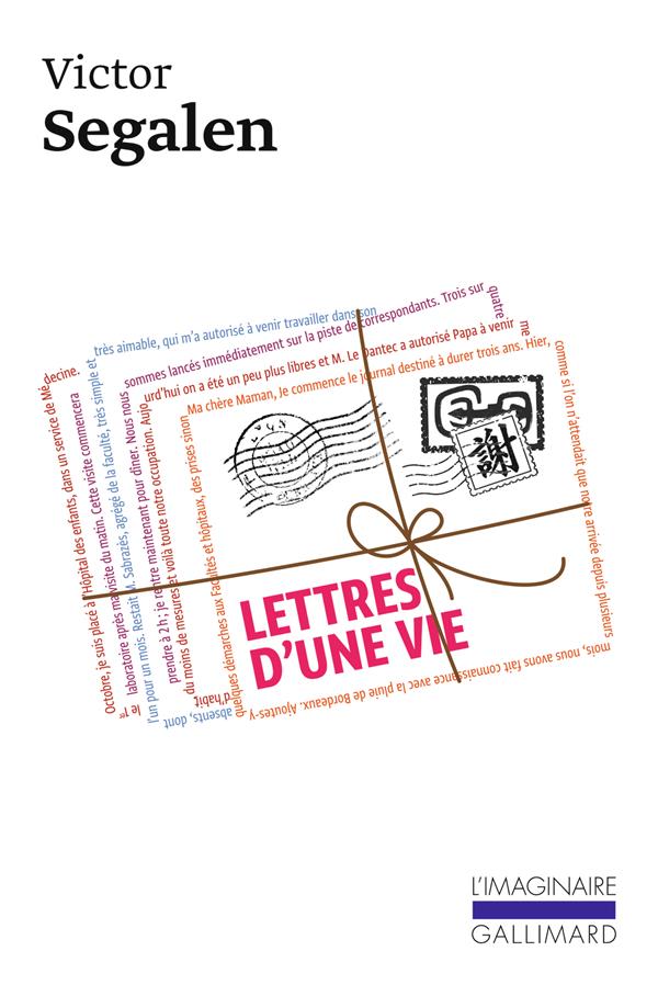 LETTRES D'UNE VIE