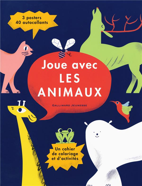 JOUE AVEC LES ANIMAUX - CAHIER D'ACTIVITES