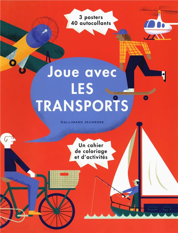 JOUE AVEC LES TRANSPORTS - CAHIER D'ACTIVITES