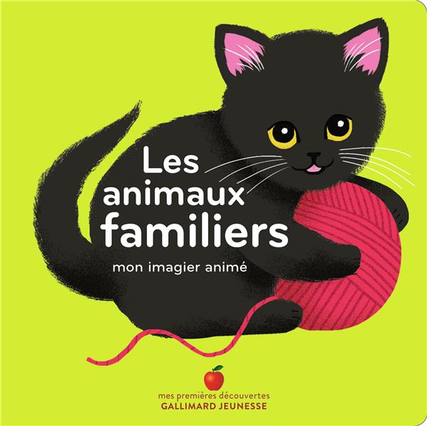 LES ANIMAUX FAMILIERS - MON IMAGIER ANIME