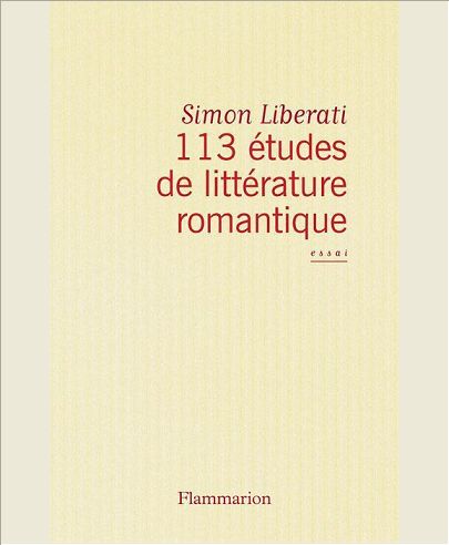 113 &Atilde;&copy;tudes de litt&Atilde;&copy;rature romantique
