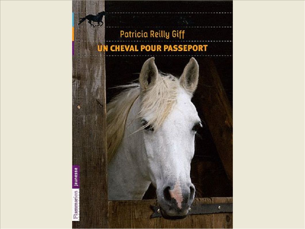 UN CHEVAL POUR PASSEPORT