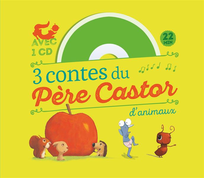 3 CONTES DU PERE CASTOR D'ANIMAUX