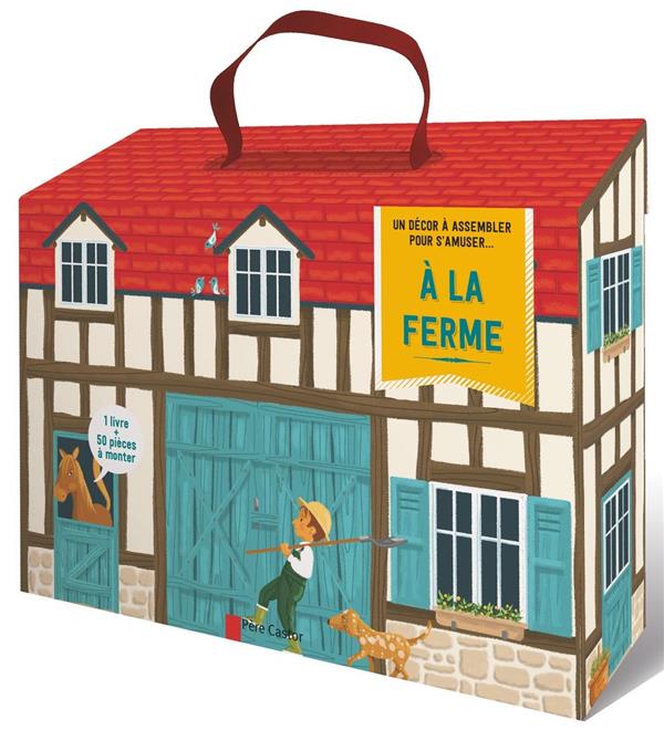 A LA FERME - UN DECOR A ASSEMBLER POUR S'AMUSER...