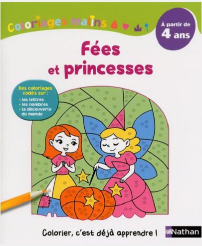 COLORIAGES MALINS FEES ET PRINCESSES