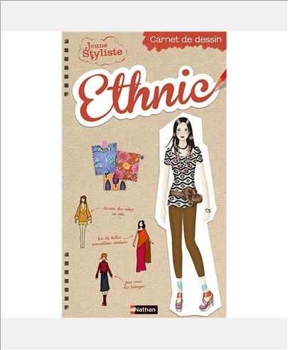 CARNET DE DESSIN:ETHNIC