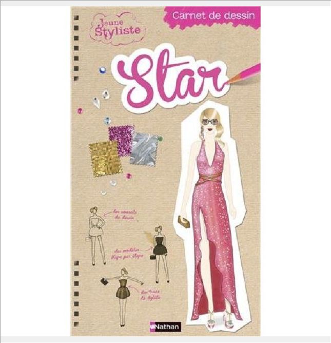 CARNET DE DESSIN:STAR
