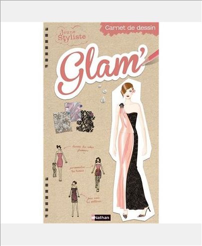 CARNET DE DESSIN:GLAM'