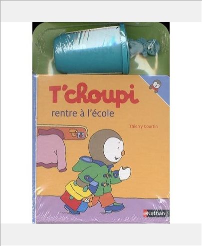 PACK T'CHOUPI A UNE AMOUREUSE / RENTRE A L'ECOLE