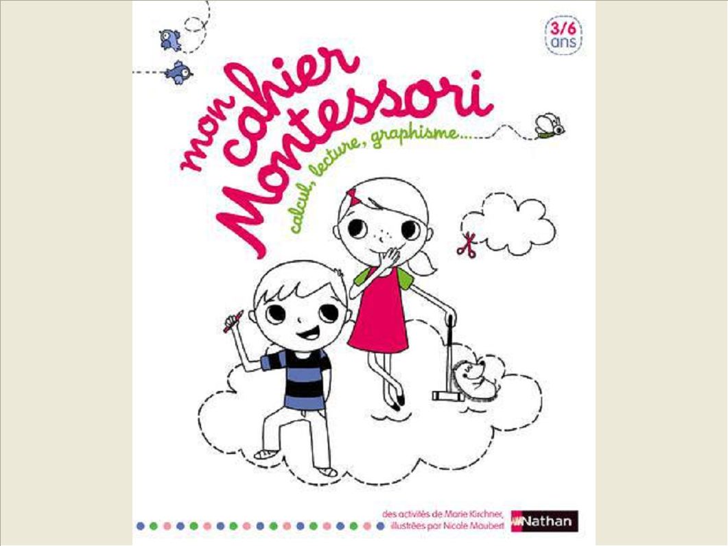 MON CAHIER D'ACTIVITES 3-5 ANS MONTESSORI
